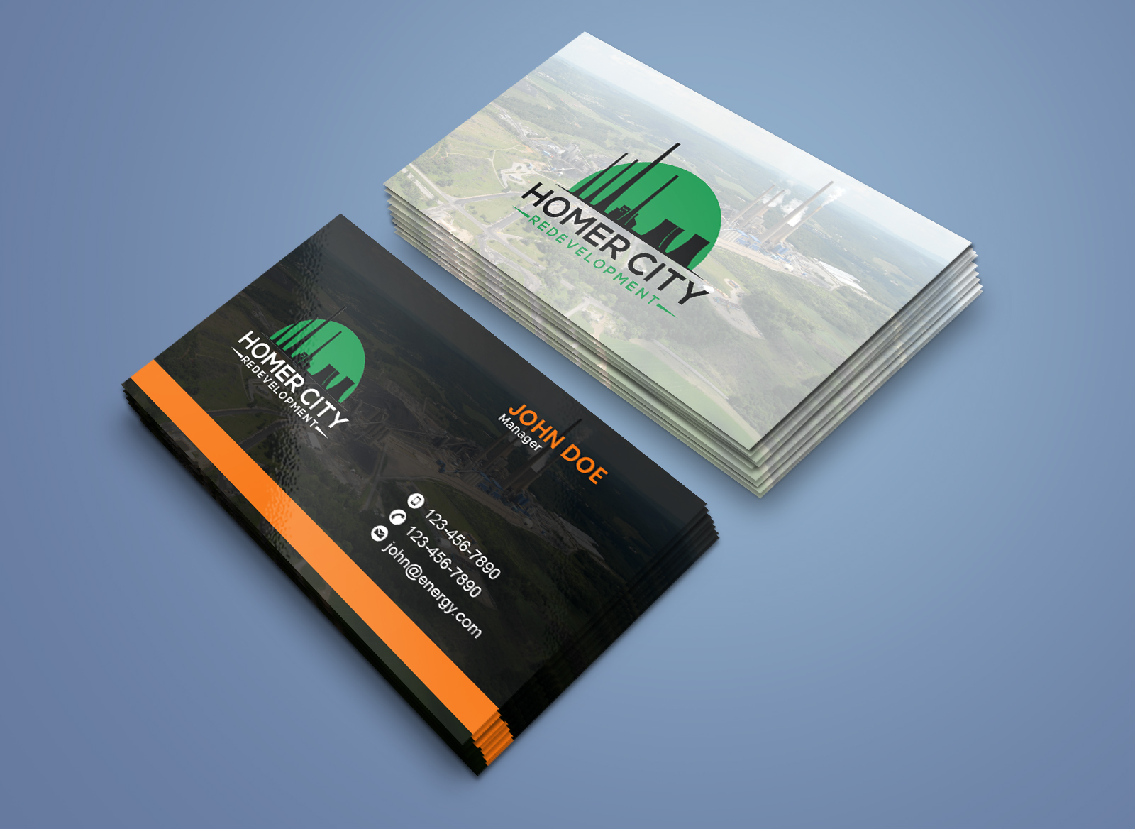Diseño de Tarjeta de Presentación por creativeoutline para Homer City Redevelopment LLC | Diseño #32080626
