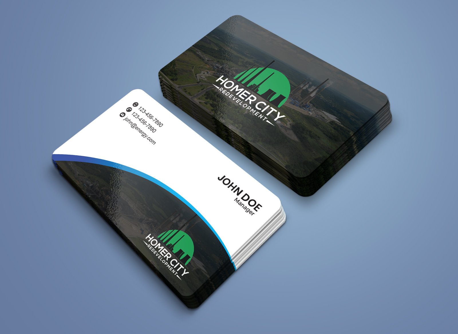 Design de Carte de Visite par creativeoutline pour Homer City Redevelopment LLC | Design #32080628