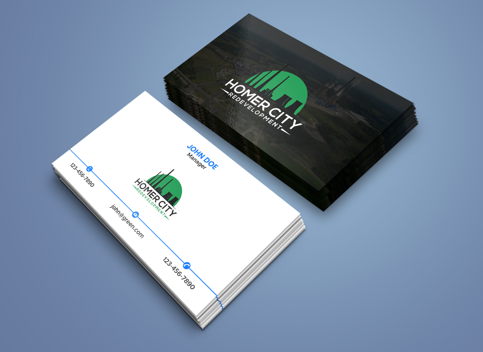 Diseño de Tarjeta de Presentación por creativeoutline para Homer City Redevelopment LLC | Diseño #32080635