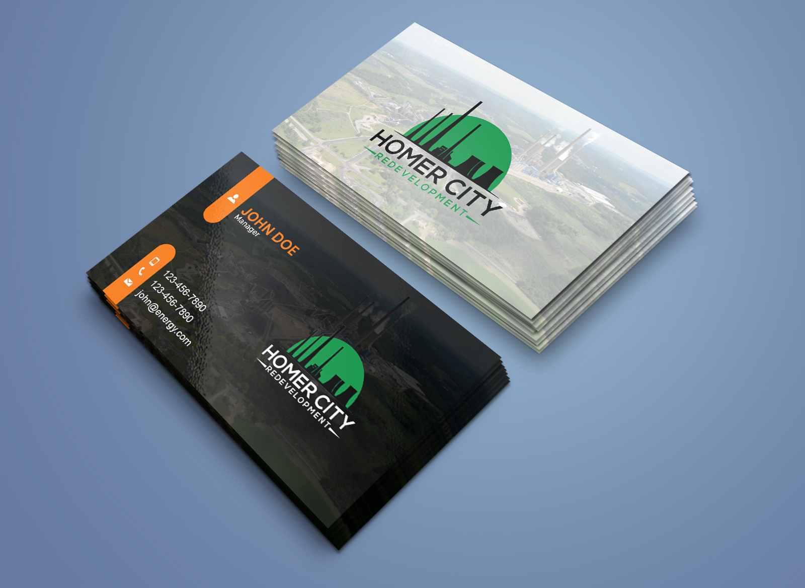 Business Card Design by creativeoutline for Homer City Redevelopment LLC | Design #32080639