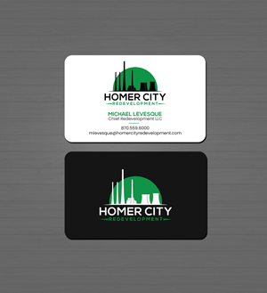 Visitenkarten-Design von Creations Box 2015 für Homer City Redevelopment LLC | Design: #32094738