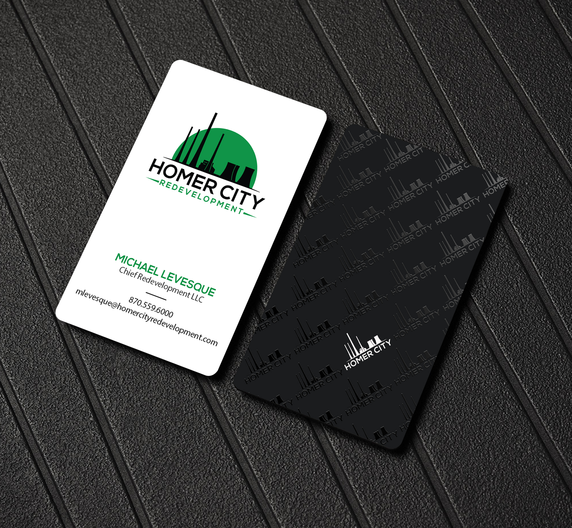 Diseño de Tarjeta de Presentación por Creations Box 2015 para Homer City Redevelopment LLC | Diseño #32094748