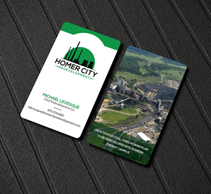 Visitenkarten-Design von Creations Box 2015 für Homer City Redevelopment LLC | Design: #32094757
