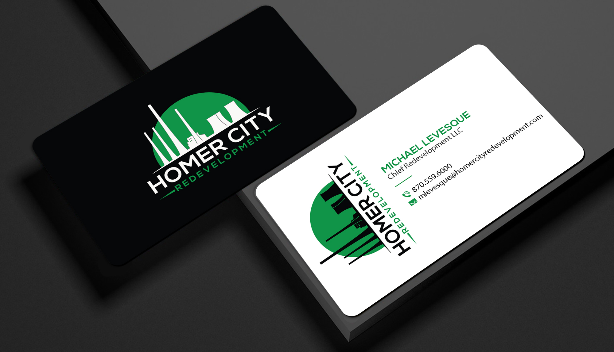 Diseño de Tarjeta de Presentación por Creations Box 2015 para Homer City Redevelopment LLC | Diseño #32094765