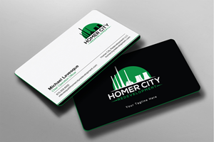 Business Card Design by Brand aid for Homer City Redevelopment LLC | Design: #32084987