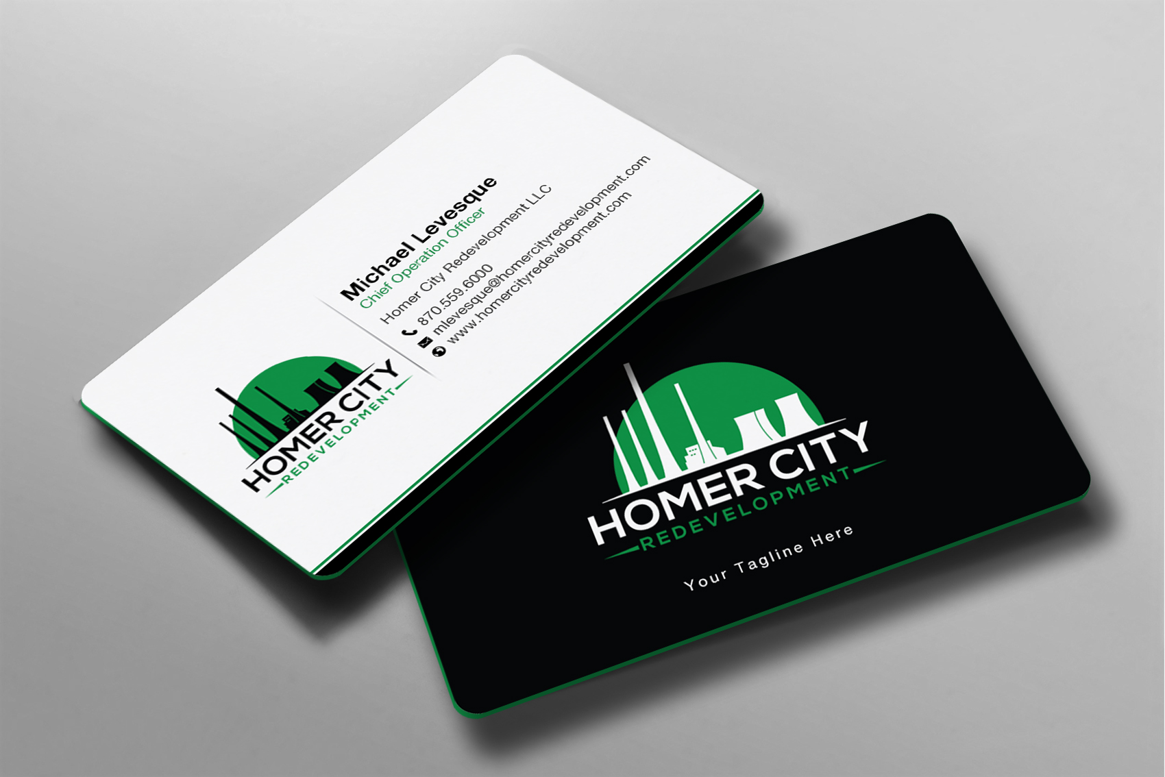 Diseño de Tarjeta de Presentación por Brand aid para Homer City Redevelopment LLC | Diseño #32084990