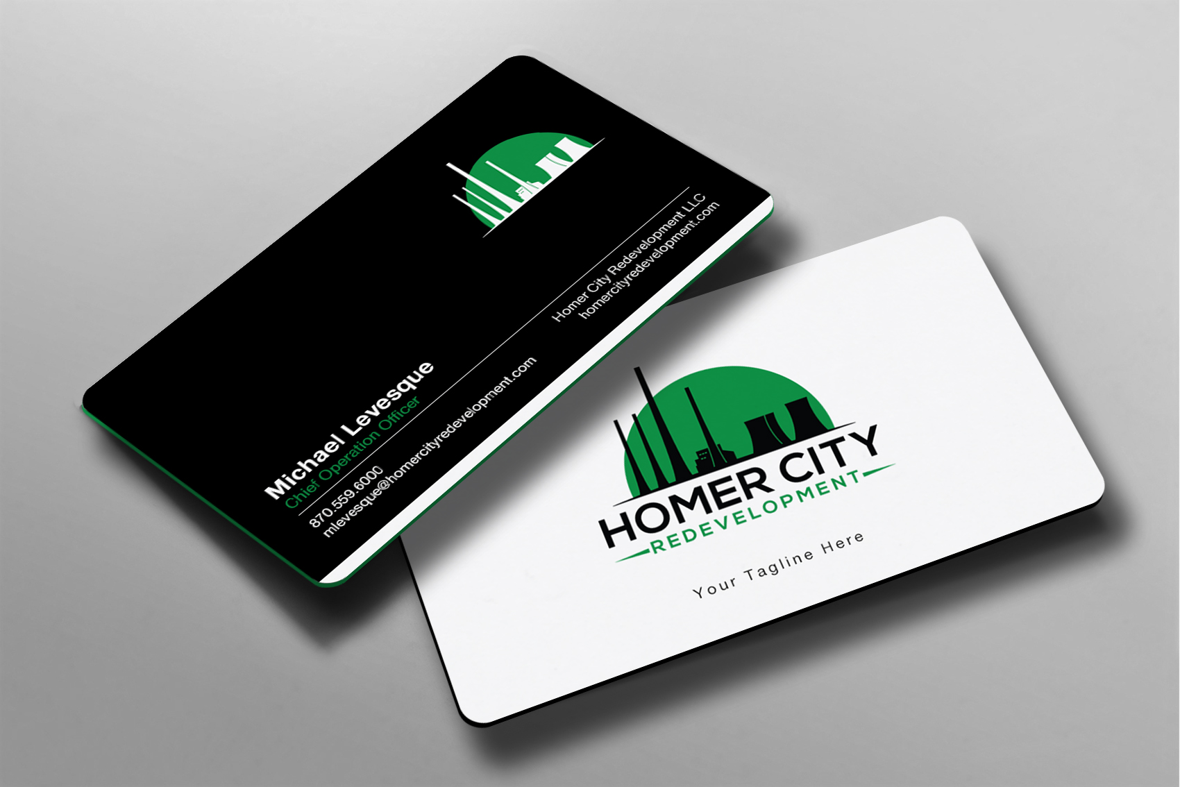 Diseño de Tarjeta de Presentación por Brand aid para Homer City Redevelopment LLC | Diseño #32084992