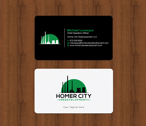 Diseño de Tarjeta de Presentación por Brand aid para Homer City Redevelopment LLC | Diseño: #32084996