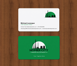 Diseño de Tarjeta de Presentación por Brand aid para Homer City Redevelopment LLC | Diseño: #32084997