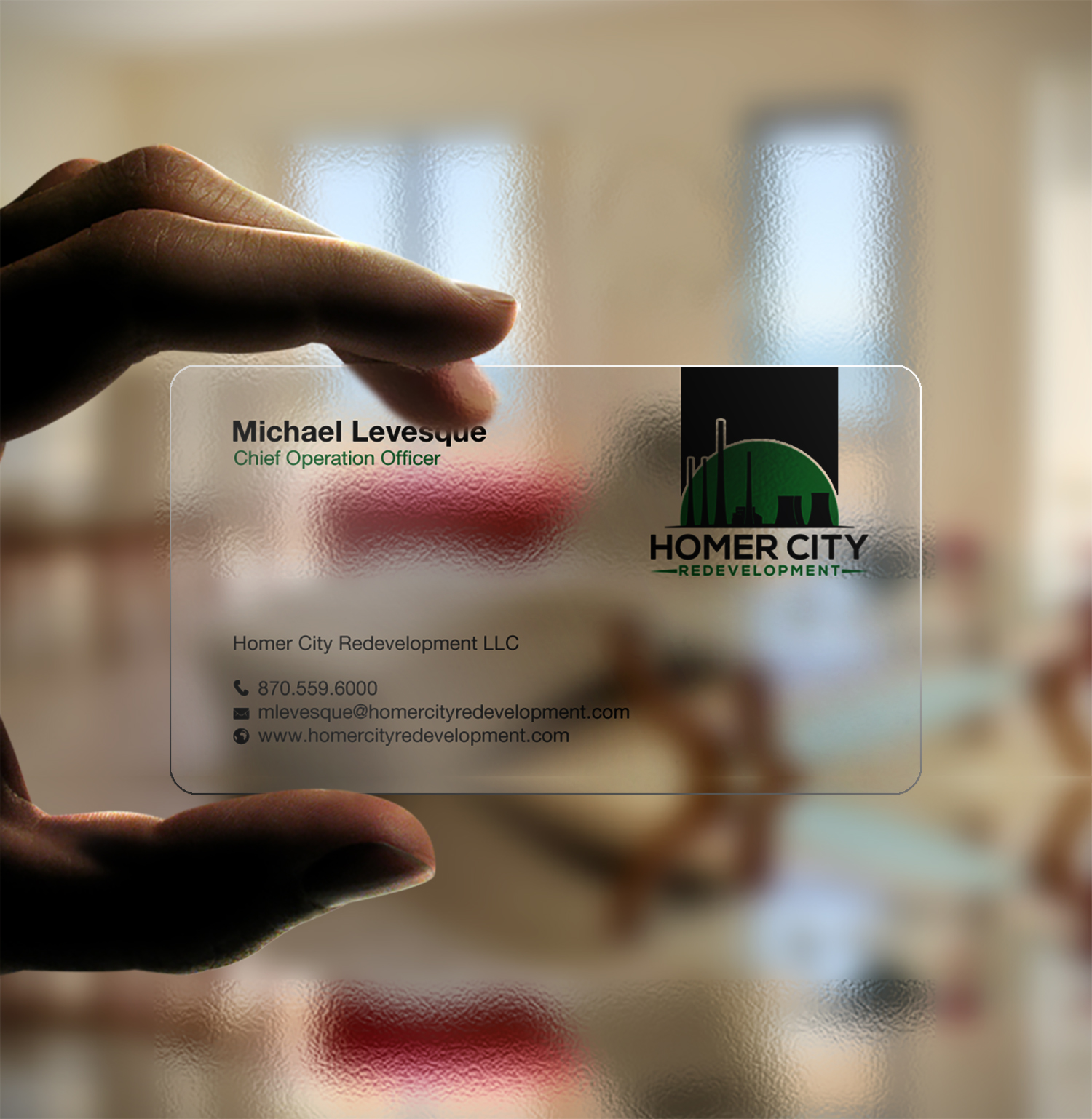 Design de Carte de Visite par Brand aid pour Homer City Redevelopment LLC | Design #32090969