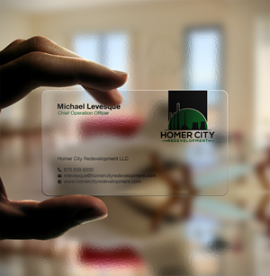 Diseño de Tarjeta de Presentación por Brand aid para Homer City Redevelopment LLC | Diseño: #32090969