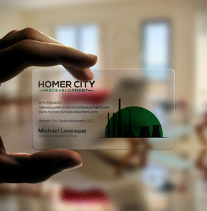 Business Card Design by Brand aid for Homer City Redevelopment LLC | Design: #32090974