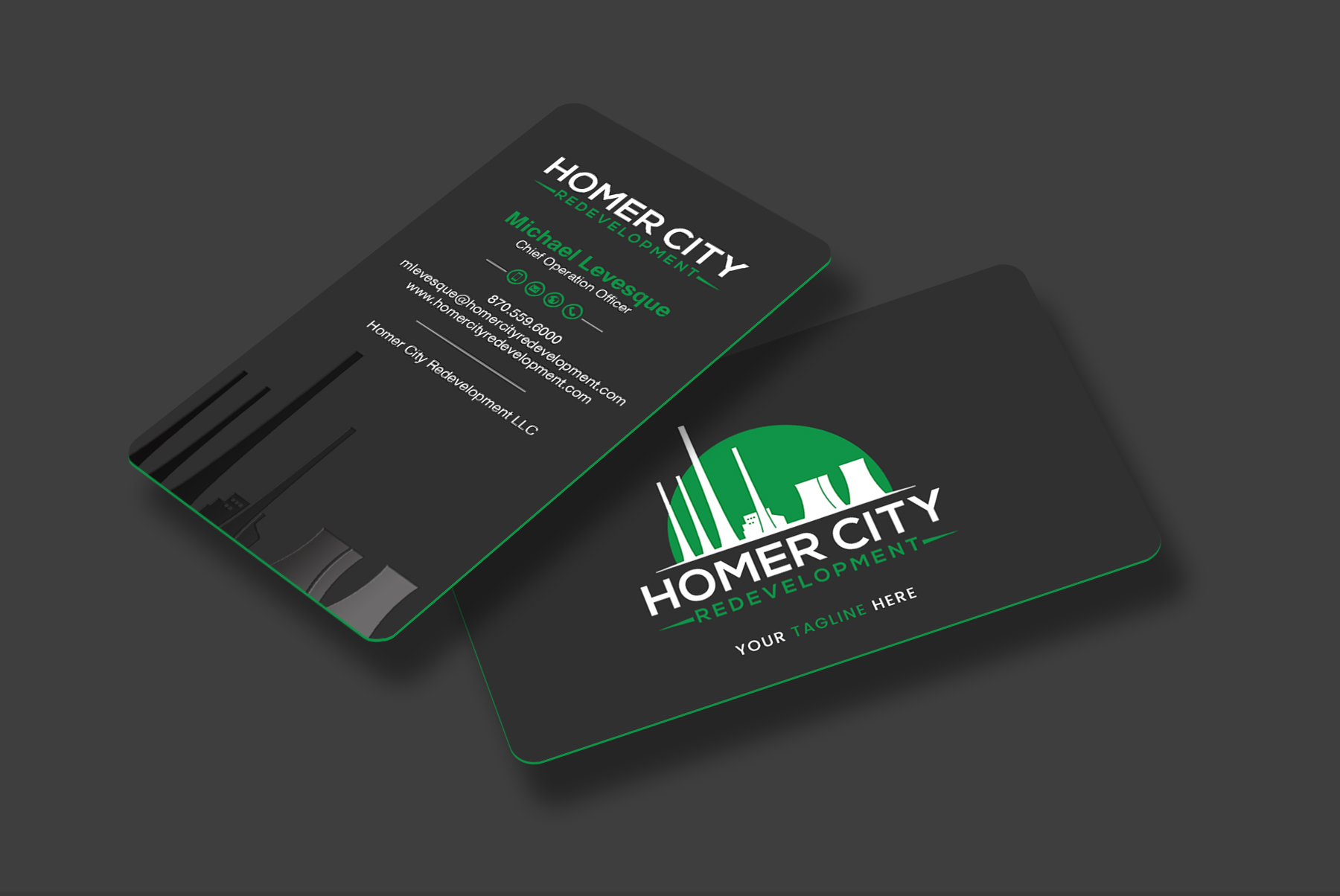 Business Card Design by chandrayaan.creative for Homer City Redevelopment LLC | Design #32083037