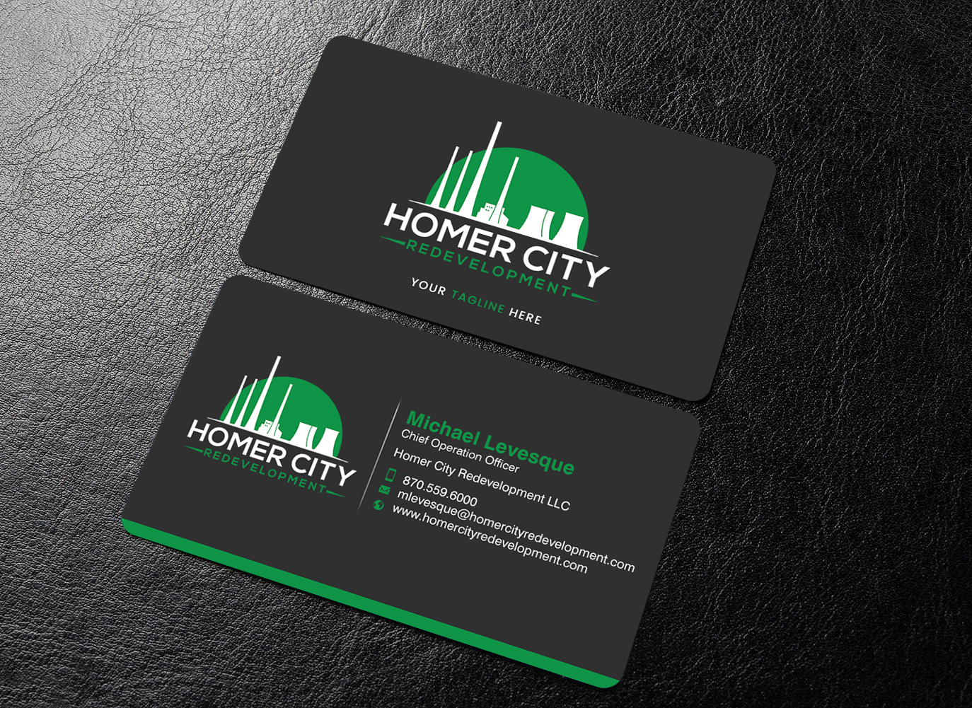 Business Card Design by chandrayaan.creative for Homer City Redevelopment LLC | Design #32083077