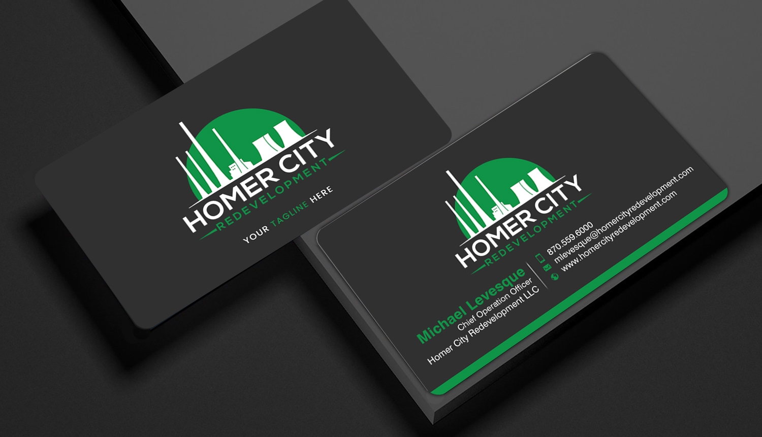 Business Card Design by chandrayaan.creative for Homer City Redevelopment LLC | Design #32083154