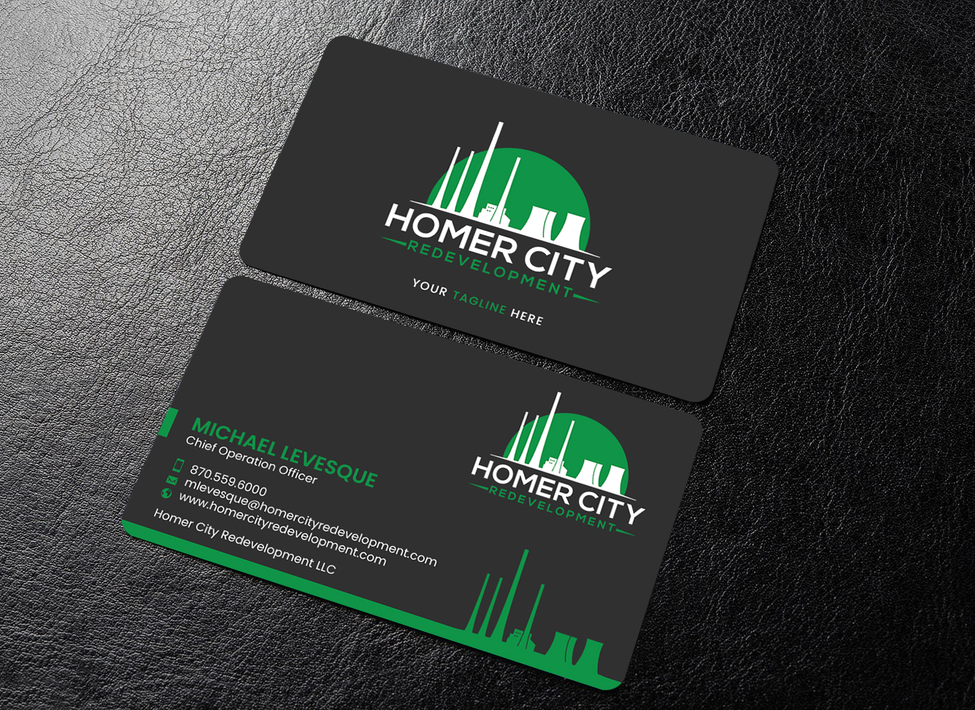 Business Card Design by chandrayaan.creative for Homer City Redevelopment LLC | Design #32083173