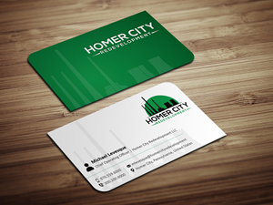 Business Card Design by Magic of Art for Homer City Redevelopment LLC | Design: #32092496