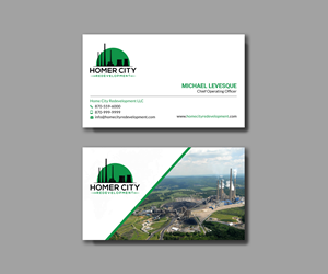 Visitenkarten-Design von Sujan4art für Homer City Redevelopment LLC | Design #32078604