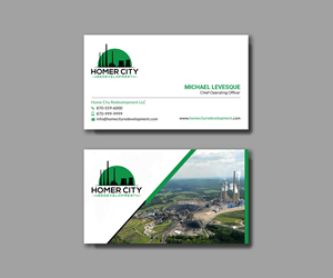 Business Card Design by Sujan4art for Homer City Redevelopment LLC | Design: #32078606