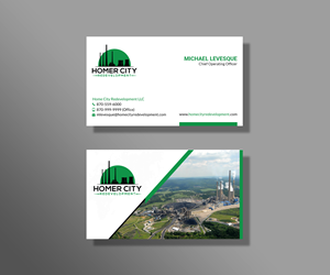 Business Card Design by Sujan4art for Homer City Redevelopment LLC | Design: #32078610