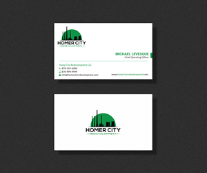 Business Card Design by Sujan4art for Homer City Redevelopment LLC | Design: #32078612