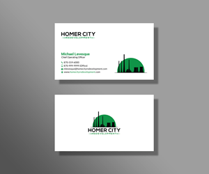 Business Card Design by Sujan4art for Homer City Redevelopment LLC | Design: #32078615