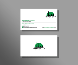 Business Card Design by Sujan4art for Homer City Redevelopment LLC | Design: #32078622