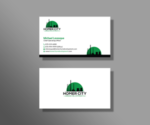 Business Card Design by Sujan4art for Homer City Redevelopment LLC | Design: #32078625