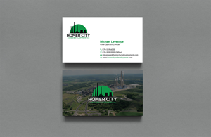 Business Card Design by Sujan4art for Homer City Redevelopment LLC | Design: #32078627