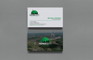 Business Card Design by Sujan4art for Homer City Redevelopment LLC | Design: #32078629