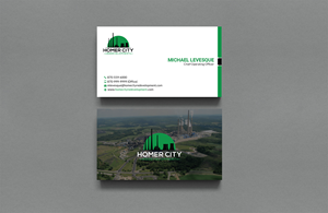Business Card Design by Sujan4art for Homer City Redevelopment LLC | Design: #32078630