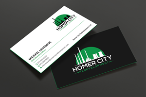 Visitenkarten-Design von DesignShout für Homer City Redevelopment LLC | Design: #32078442
