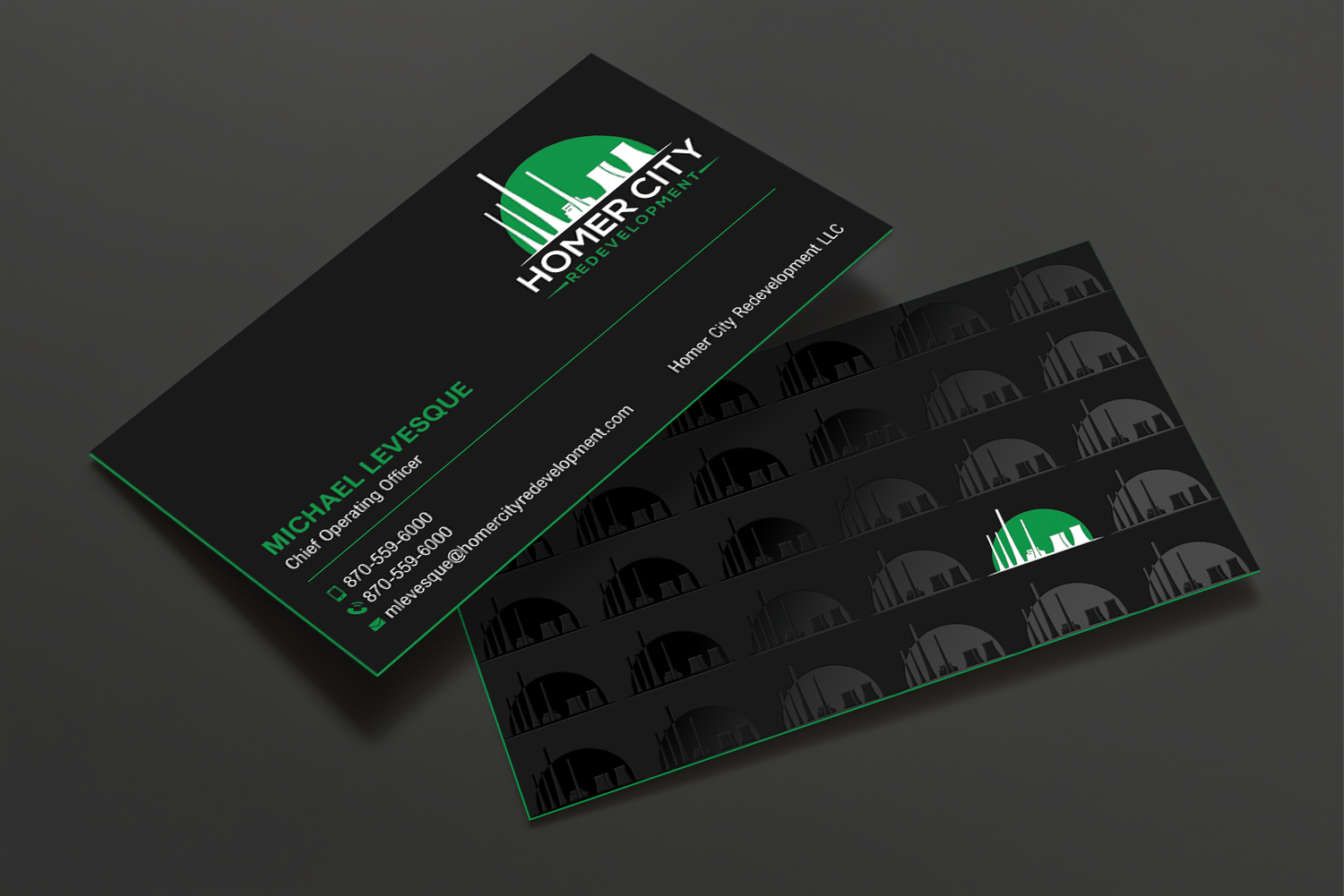 Diseño de Tarjeta de Presentación por DesignShout para Homer City Redevelopment LLC | Diseño #32078491