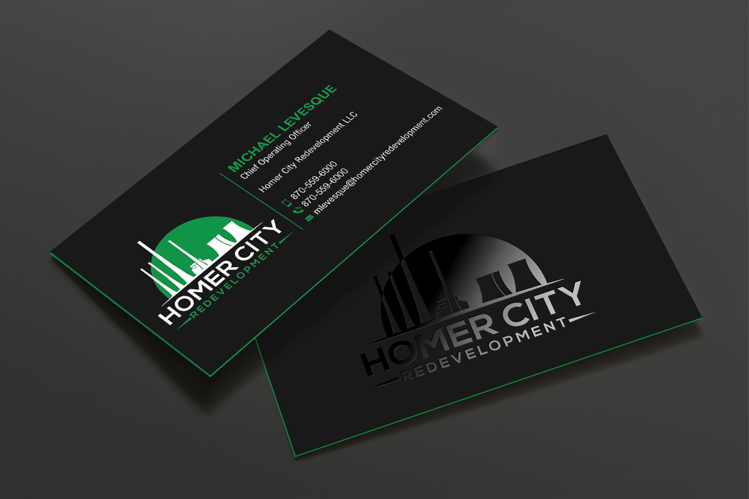 Design de Carte de Visite par DesignShout pour Homer City Redevelopment LLC | Design #32078494