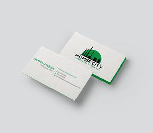 Business Card Design by DesignShout for Homer City Redevelopment LLC | Design: #32078512