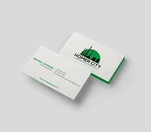 Business Card Design by DesignShout for Homer City Redevelopment LLC | Design: #32078513