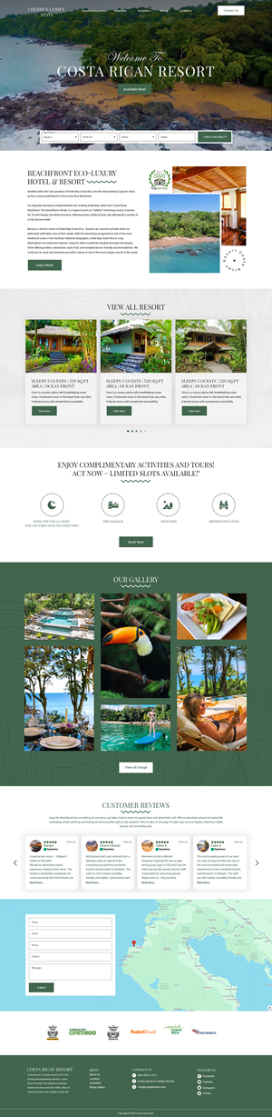 Web Design by Sabarni De designer for this project | Design #32094540
