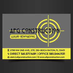 Signage Design by Designers Hub for AFG | Design: #32102021
