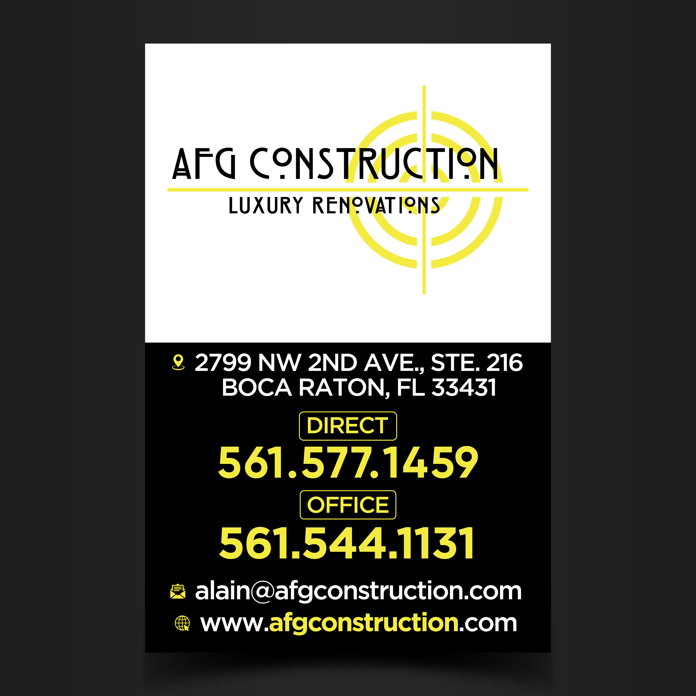 Signage Design by Designers Hub for AFG | Design #32102539