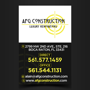Signage Design by Designers Hub for AFG | Design: #32102540