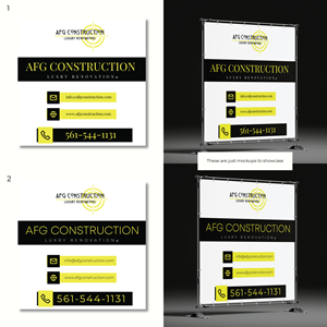 Signage Design by Adnan Bhatti for AFG | Design: #32087230