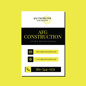 Signage Design by Adnan Bhatti for AFG | Design: #32087317
