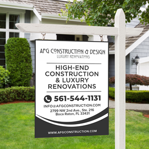 Signage Design by WellDesign for AFG | Design: #32090073
