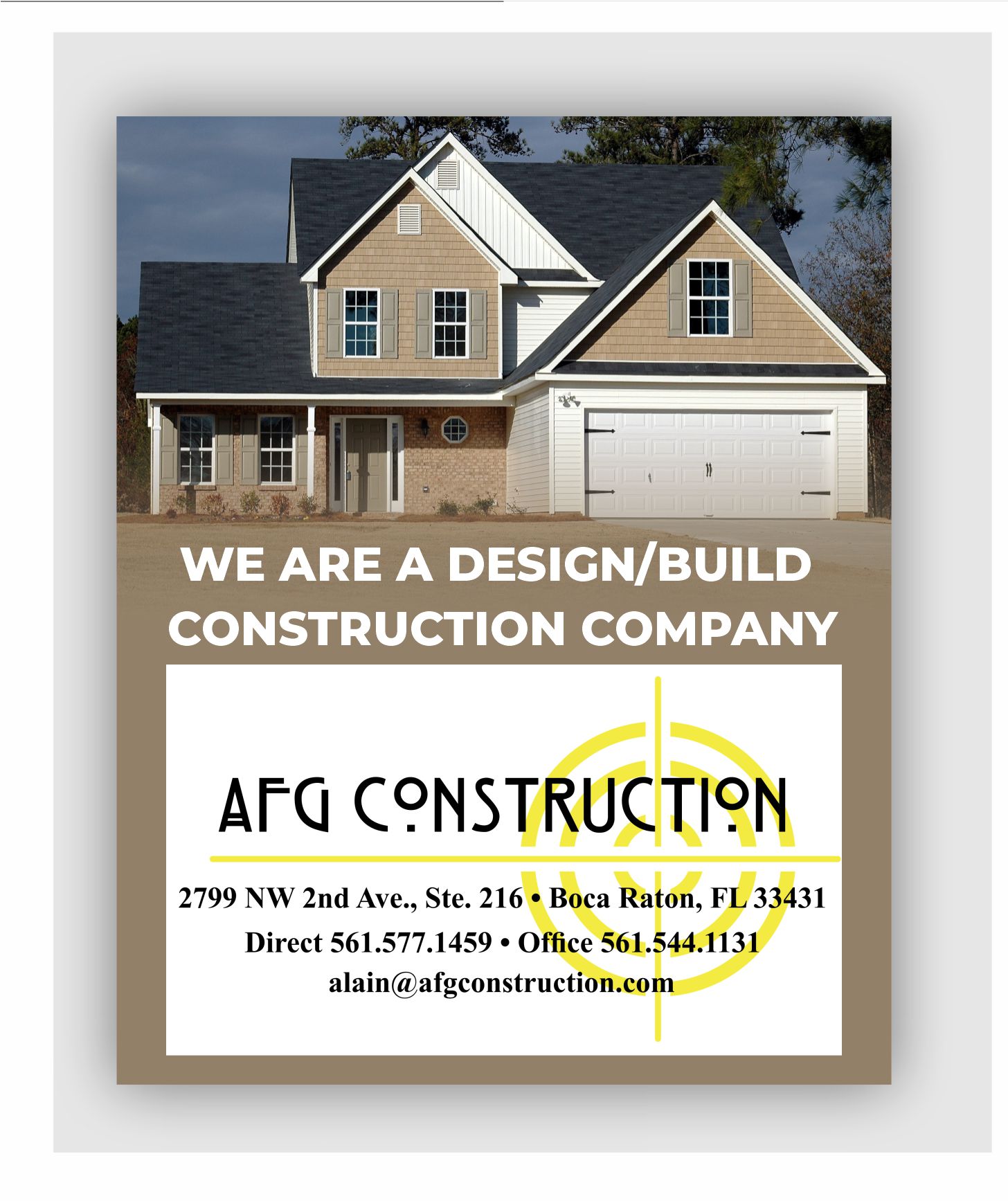Signage Design by spks for AFG | Design #32090557