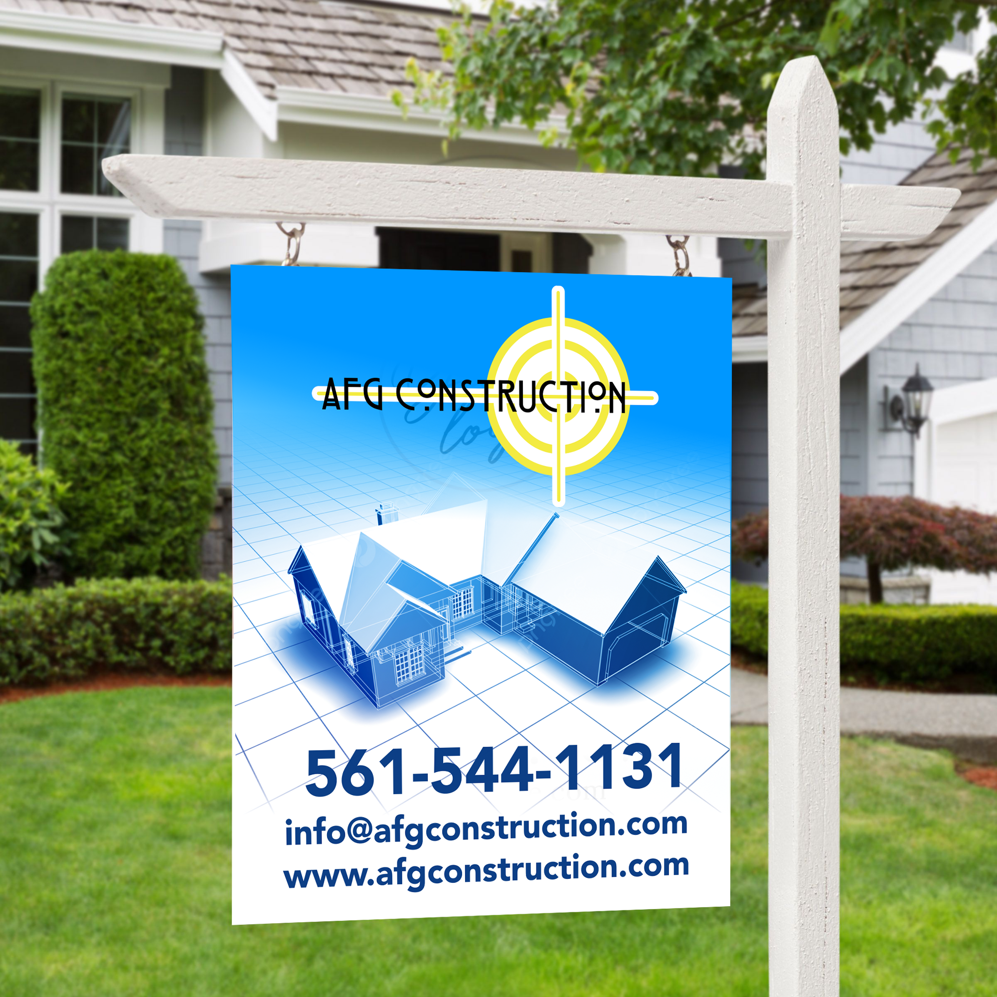 Signage Design by Giovanni for AFG | Design #32086429