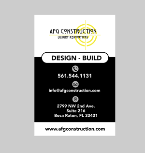 Signage Design by Giovanni for AFG | Design #32152442