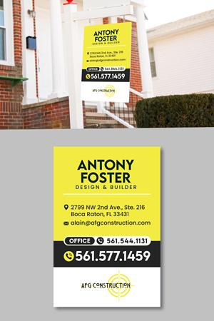 Signage Design by debdesign for AFG | Design: #32091189