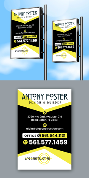 Signage Design by debdesign for AFG | Design: #32091974