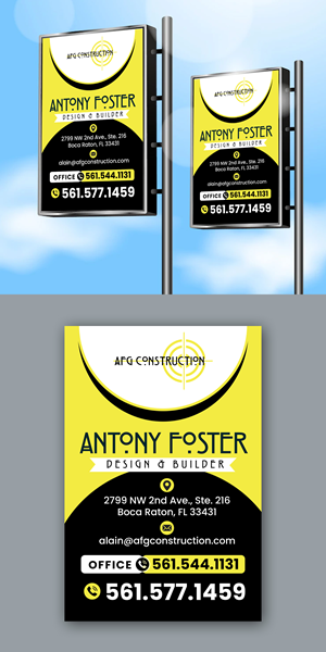 Signage Design by debdesign for AFG | Design: #32091976