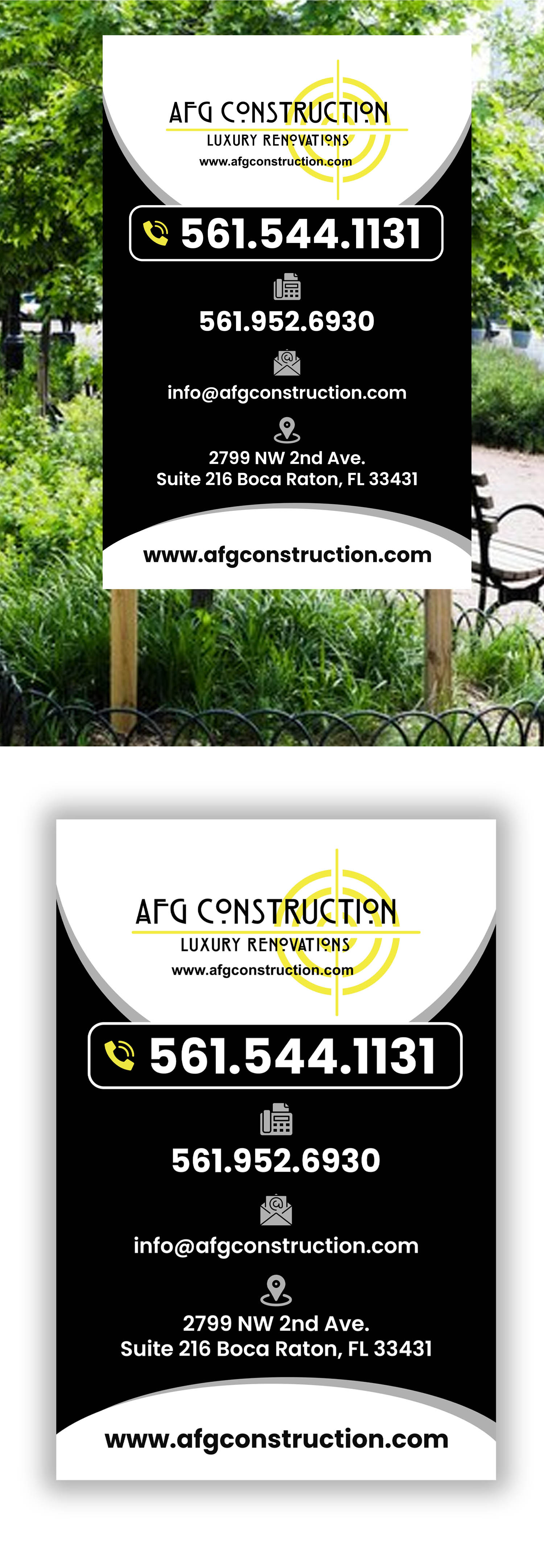 Signage Design by debdesign for AFG | Design #32093090